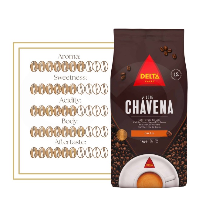 Delta Ritual Beans DELTA CAFÉS® Coffee Beans Lote Chávena 1kg - GR00076VR00189 - PluriBrands