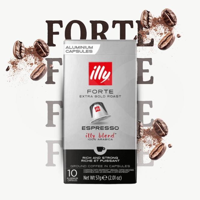 ILLY® Nespresso Capsules Forte 10 un.