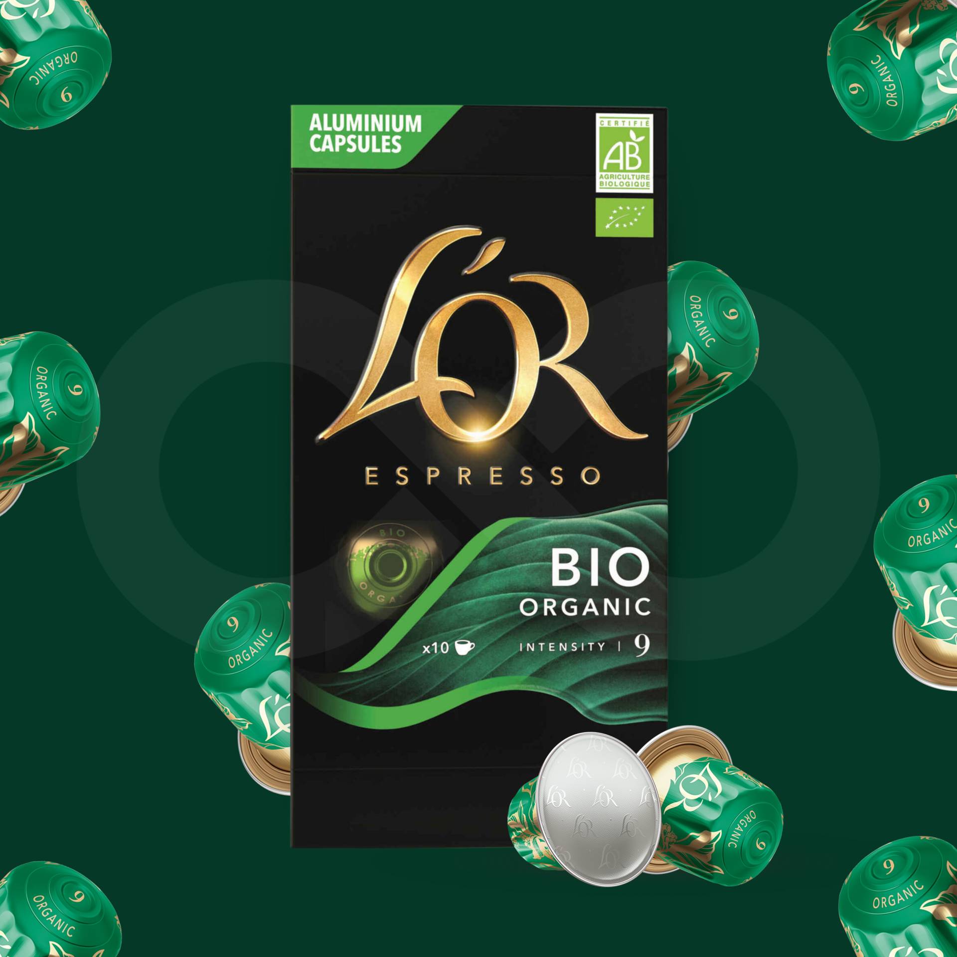 L´ORŽ Nespresso Capsules Bio Organic 10 un.