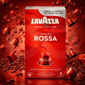 LAVAZZA� C�psulas Nespresso Rossa 10 un.