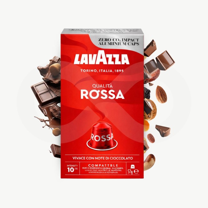 LAVAZZA� C�psulas Nespresso Rossa 10 un.