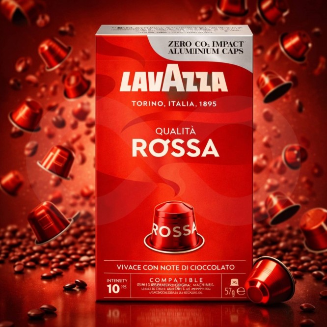 LAVAZZA� C�psulas Nespresso Rossa 10 un.