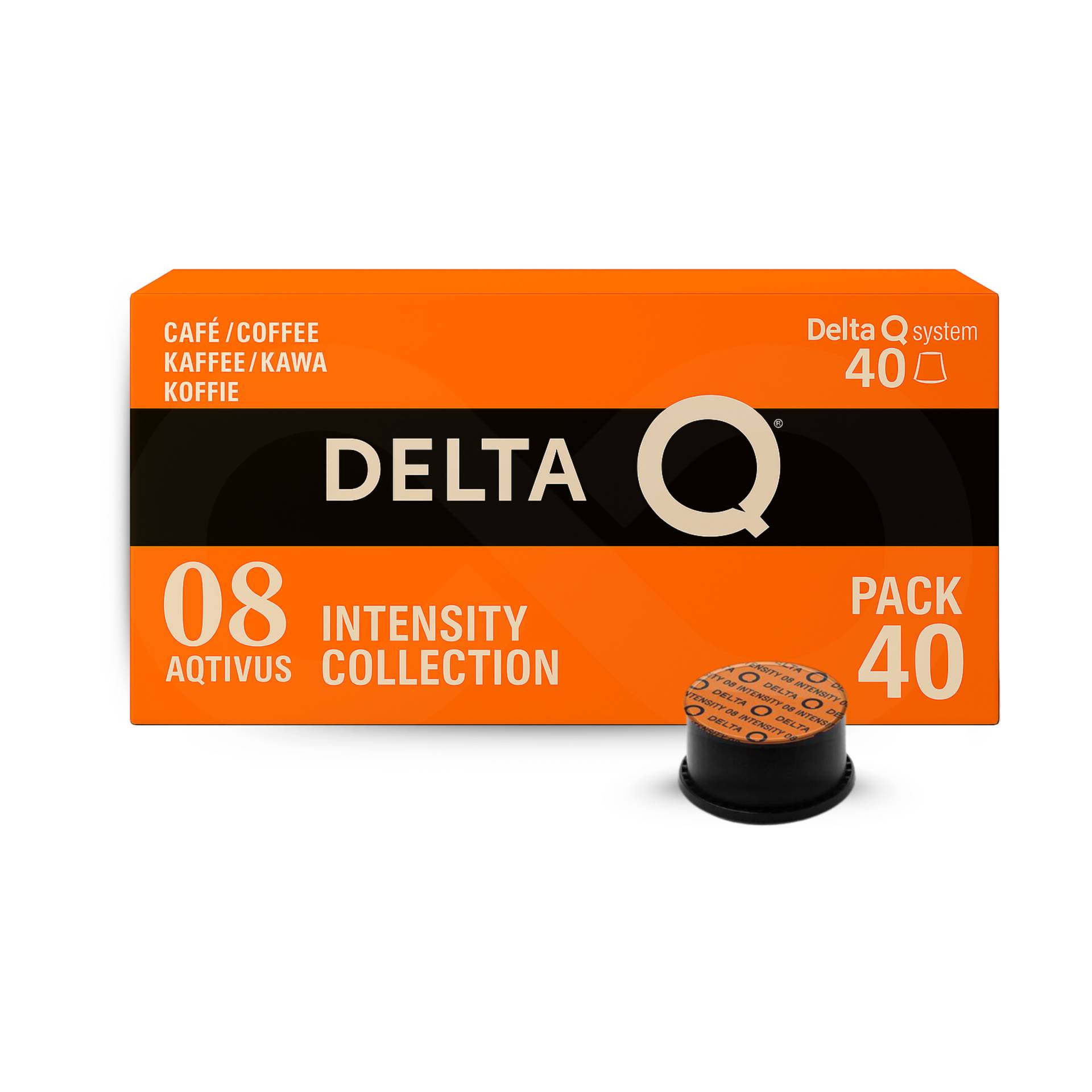 DELTA Q® Delta Q Capsules Aqtivus XL 40 un.
