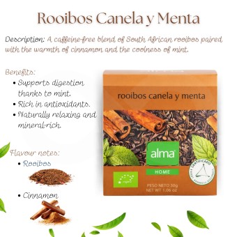 ALMA� Ch� Ceilan Canela 15 un.