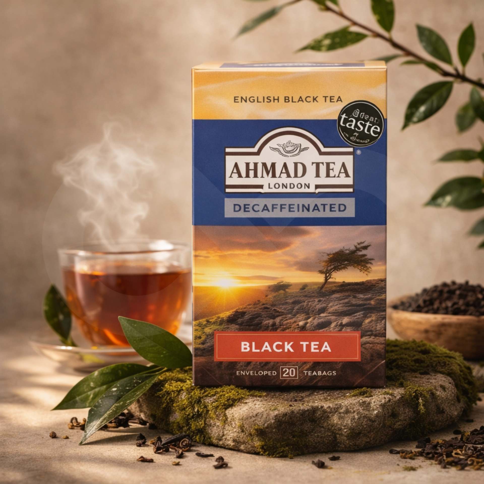 AHMAD TEA® Tee Schwarz Decaf 20 Stk.