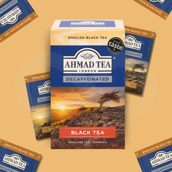 AHMAD TEA® Tee Schwarz Decaf 20 Stk.