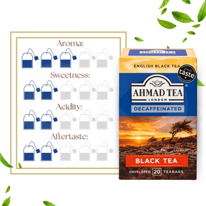 AHMAD TEA® Tee Schwarz Decaf 20 Stk.