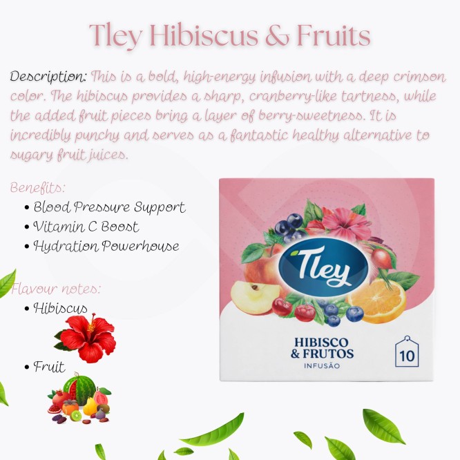 TLEY� Tea Hibiscus And Fruits 10 un.