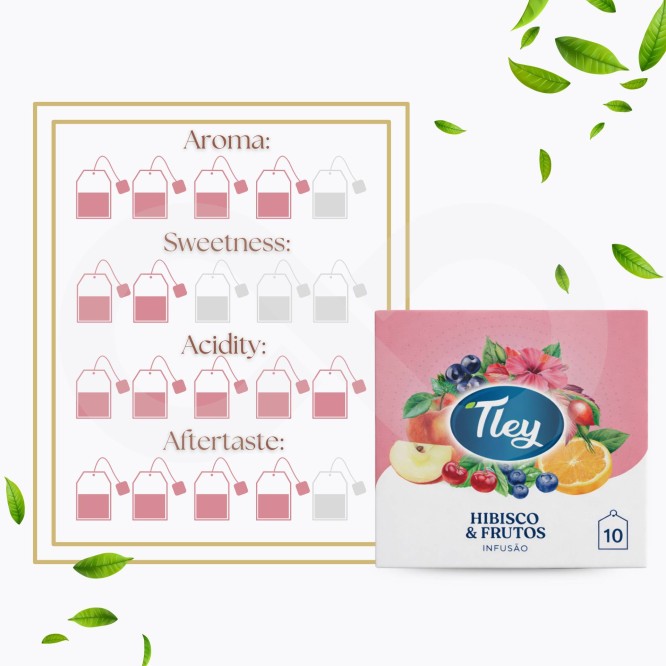 TLEY� Tea Hibiscus And Fruits 10 un.