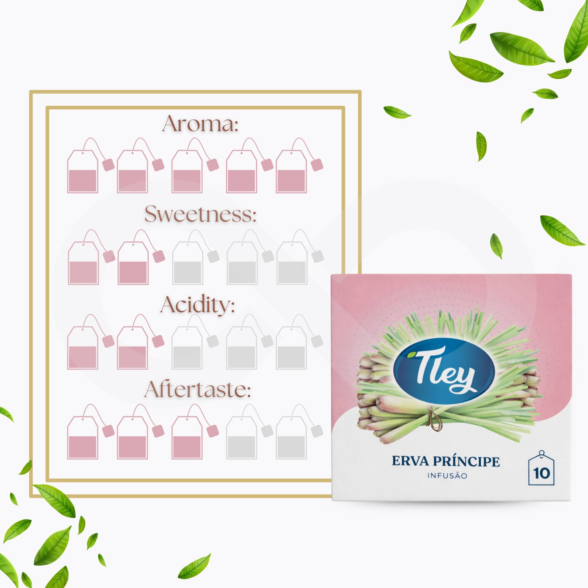 TLEY® Tè Lemongrass 10 pz.