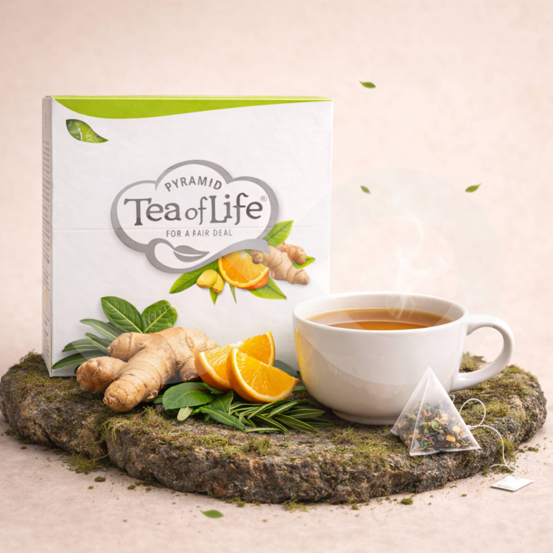 TEA OF LIFE® Chá Gengibre E Laranja 25 un.