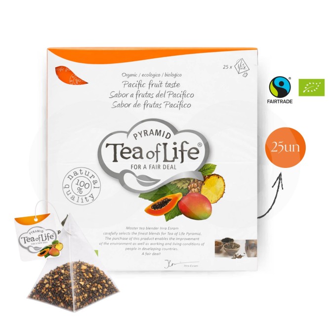 TEA OF LIFE® Chá Frutos Do Pacifico 25 un.