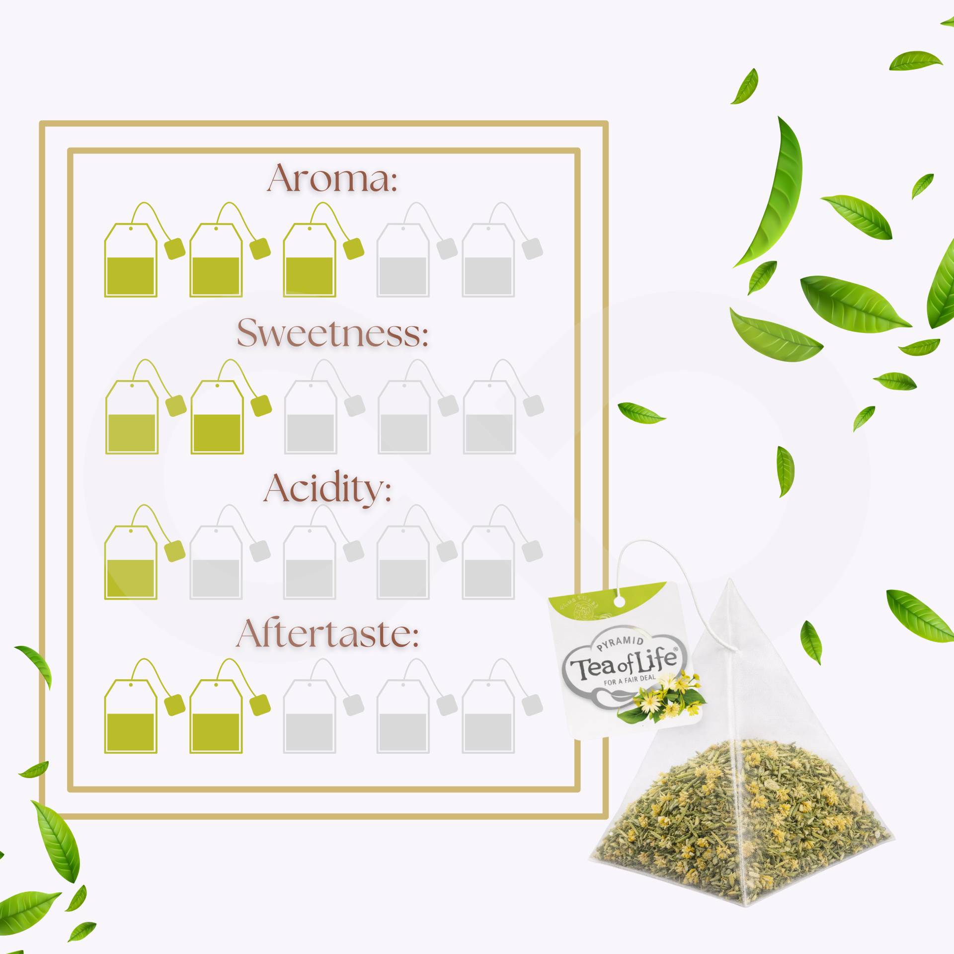 TEA OF LIFE® Herbata Linden 25 szt.