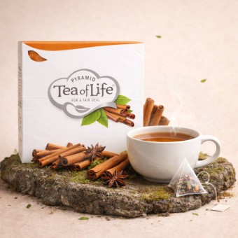 TEA OF LIFE® Chá Preto & Canela 25 un.