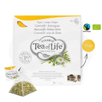 TEA OF LIFE� Ch� Camomila & Lemongrass 25 un.