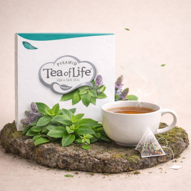 TEA OF LIFE® Chá Menta 25 un.