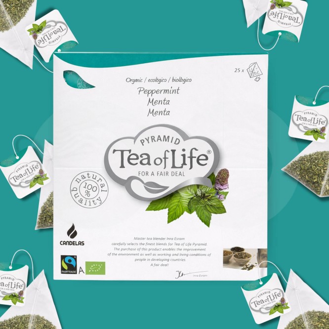 TEA OF LIFE® Chá Menta 25 un.