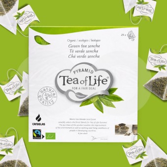 TEA OF LIFE� Ch� Verde Sencha 25 un.