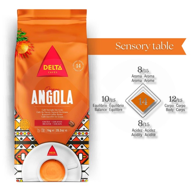 DELTA CAF�S� Ziarna Kawy Angola 1kg
