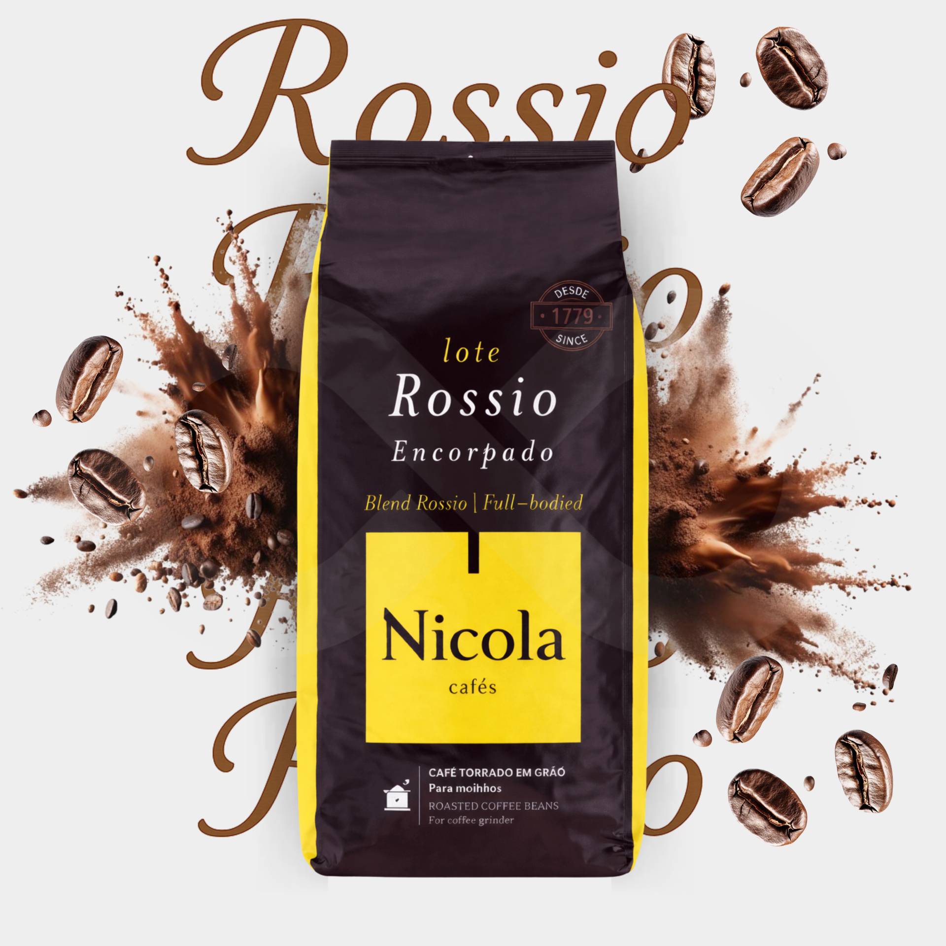 NICOLA® Café em Grão Rossio 1kg