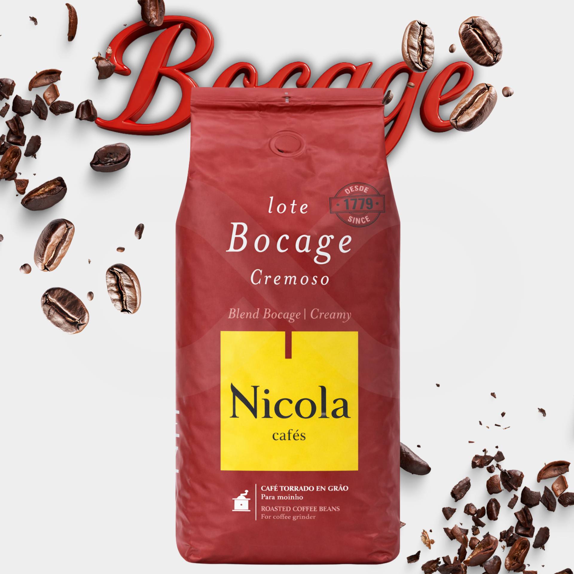 NICOLA® Caffè in Grani Bocage 1kg