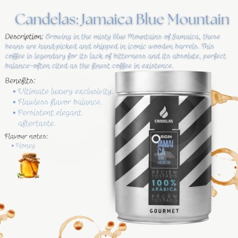 CANDELAS® Coffee Beans Origin Jamaica 250g