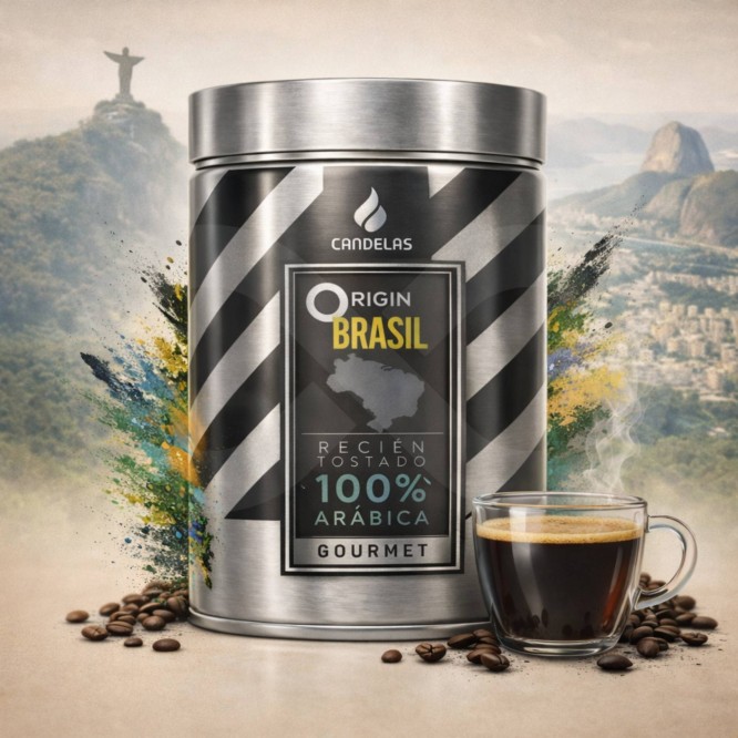 CANDELAS� Ziarna Kawy Origin Brasil 250g