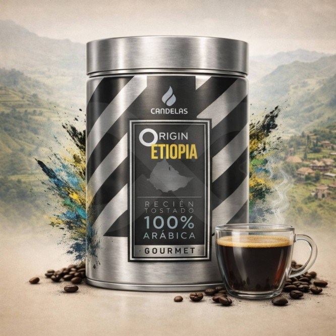 CANDELAS� Caf� en Grano Origin Etiop�a 250g