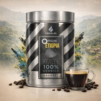 CANDELAS� Ziarna Kawy Origin Etiop�a 250g