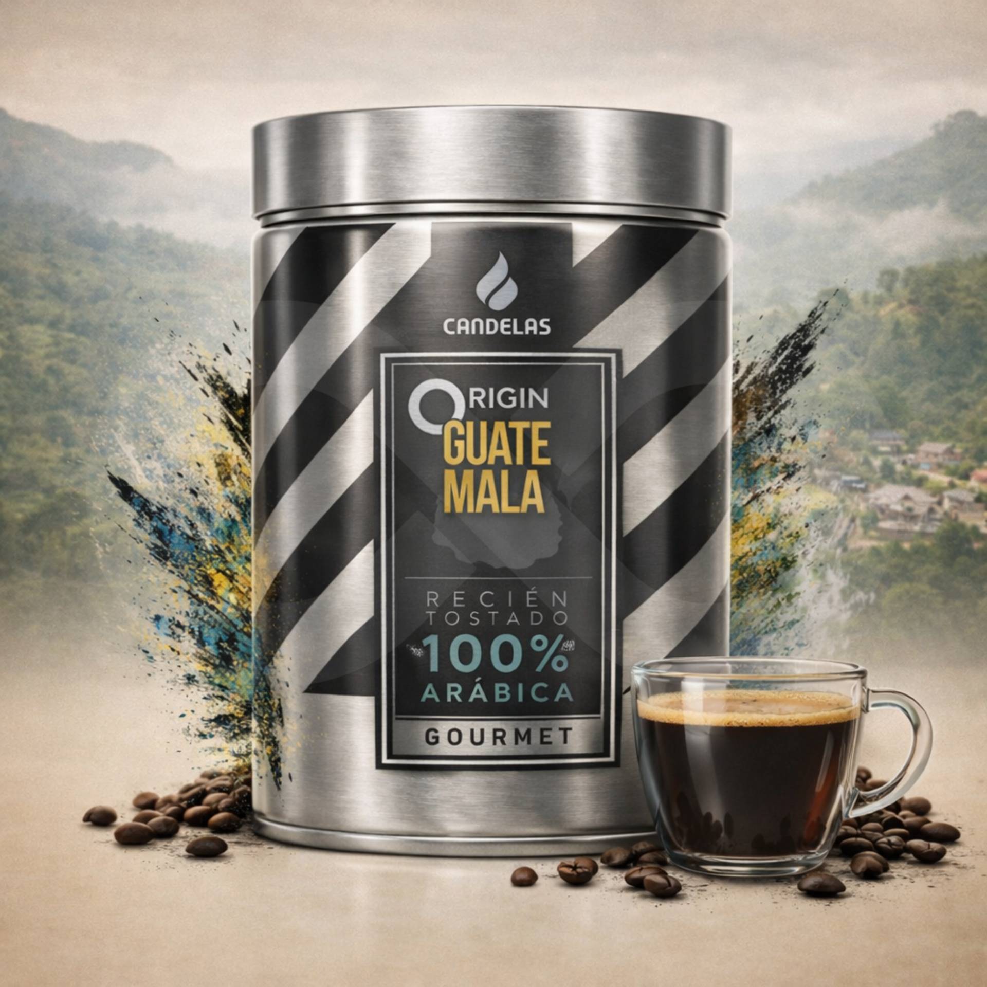 CANDELAS® Ziarna Kawy Origin Guatemala 250g