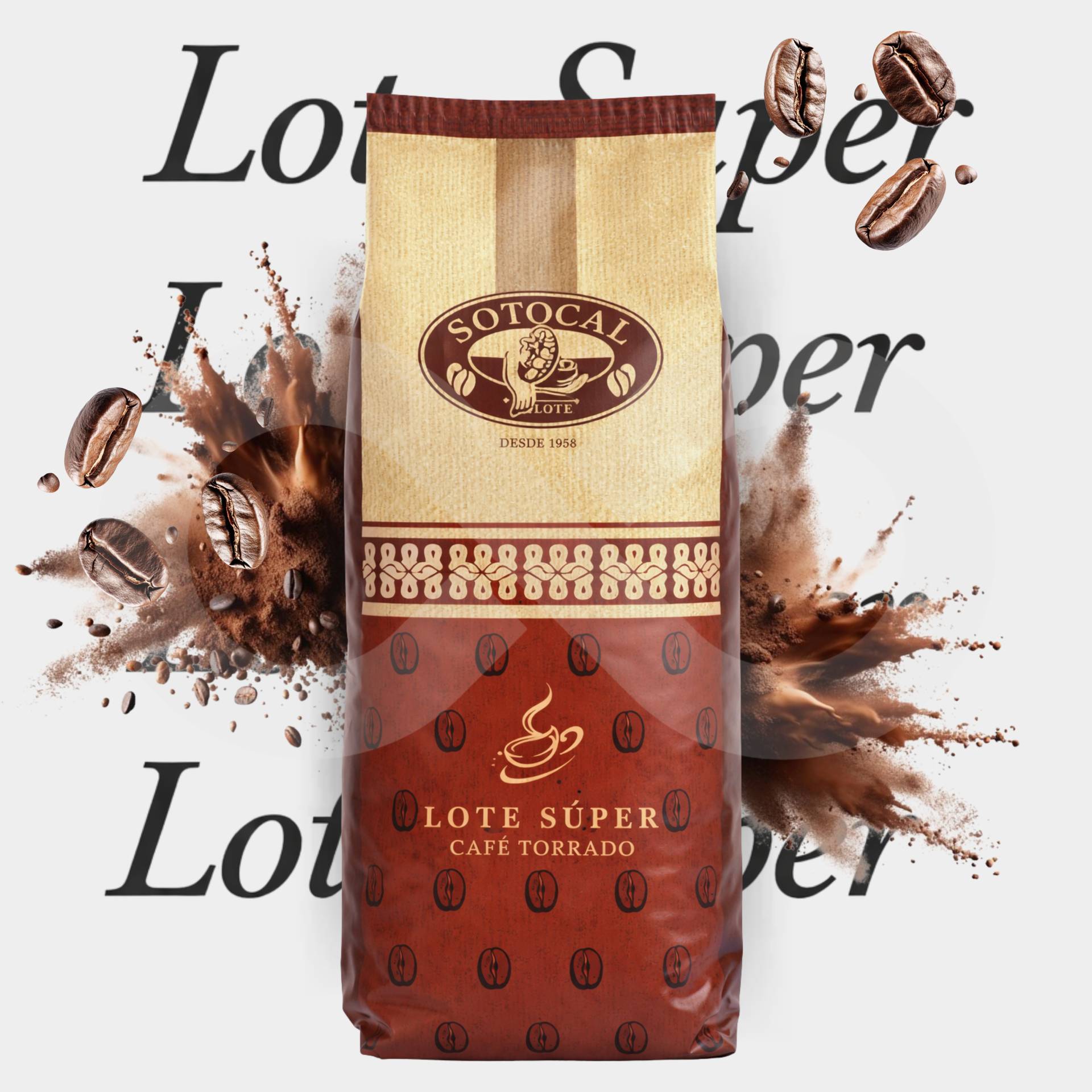 SOTOCAL® Ziarna Kawy Super 1kg