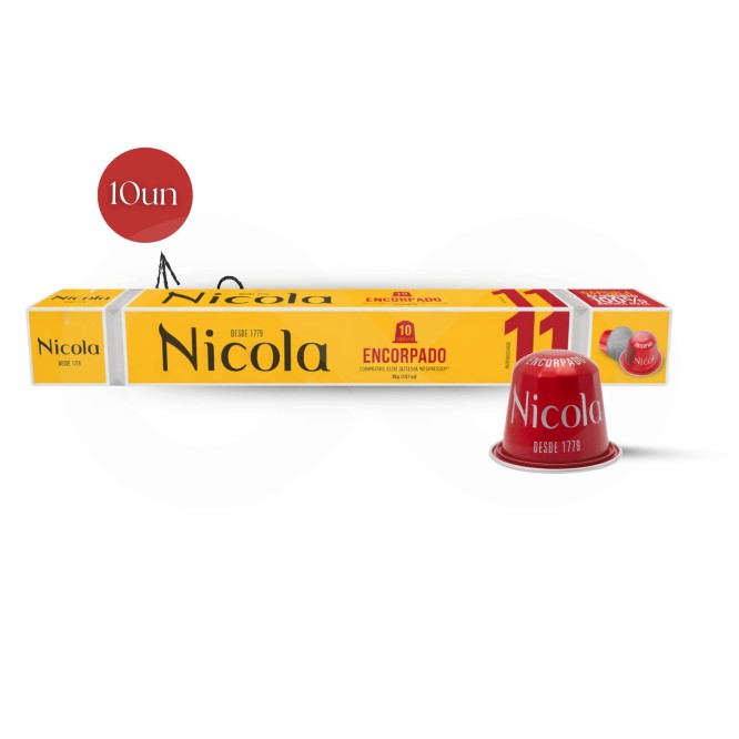 NICOLA® Capsules Nespresso Épaissi 10 u.