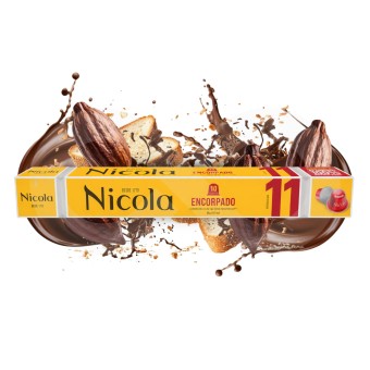 NICOLA® Capsules Nespresso Épaissi 10 u.