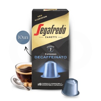 SEGAFREDO� Kapsulki Nespresso Decaffeinato 10