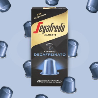 SEGAFREDO� Kapsulki Nespresso Decaffeinato 10