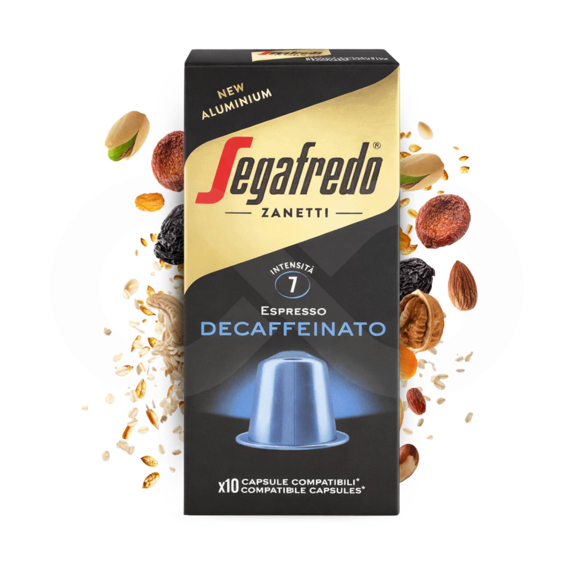 SEGAFREDO® Kapseln Nespresso Decaffeinato 10 Stk.