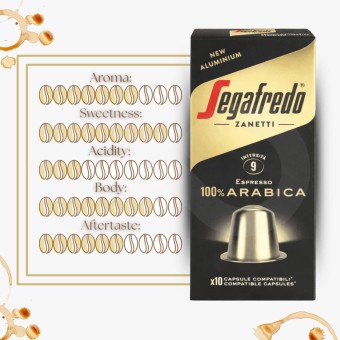 SEGAFREDO� Capsules Nespresso Supremo Arabica 10 u.