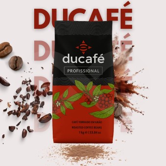 DUCAFE� Caf� em Gr�o Profissional 1kg