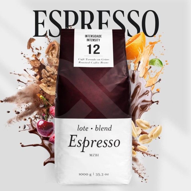 MZBI® Café en Grains Lote Espresso 1kg