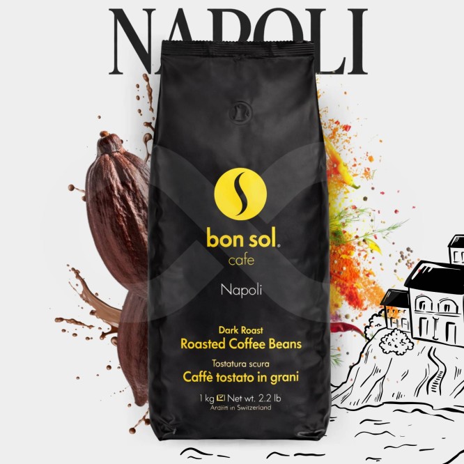 BON SOL® Kaffeebohnen Napoli 1kg