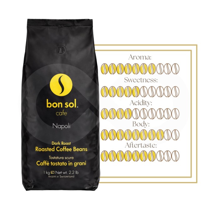 BON SOL® Kaffeebohnen Napoli 1kg