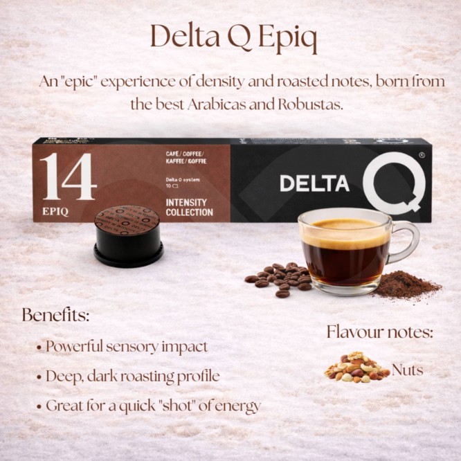 DELTA Q® Cápsulas Delta Q Epiq 10 un. - GR00010VR00136 - PluriBrands