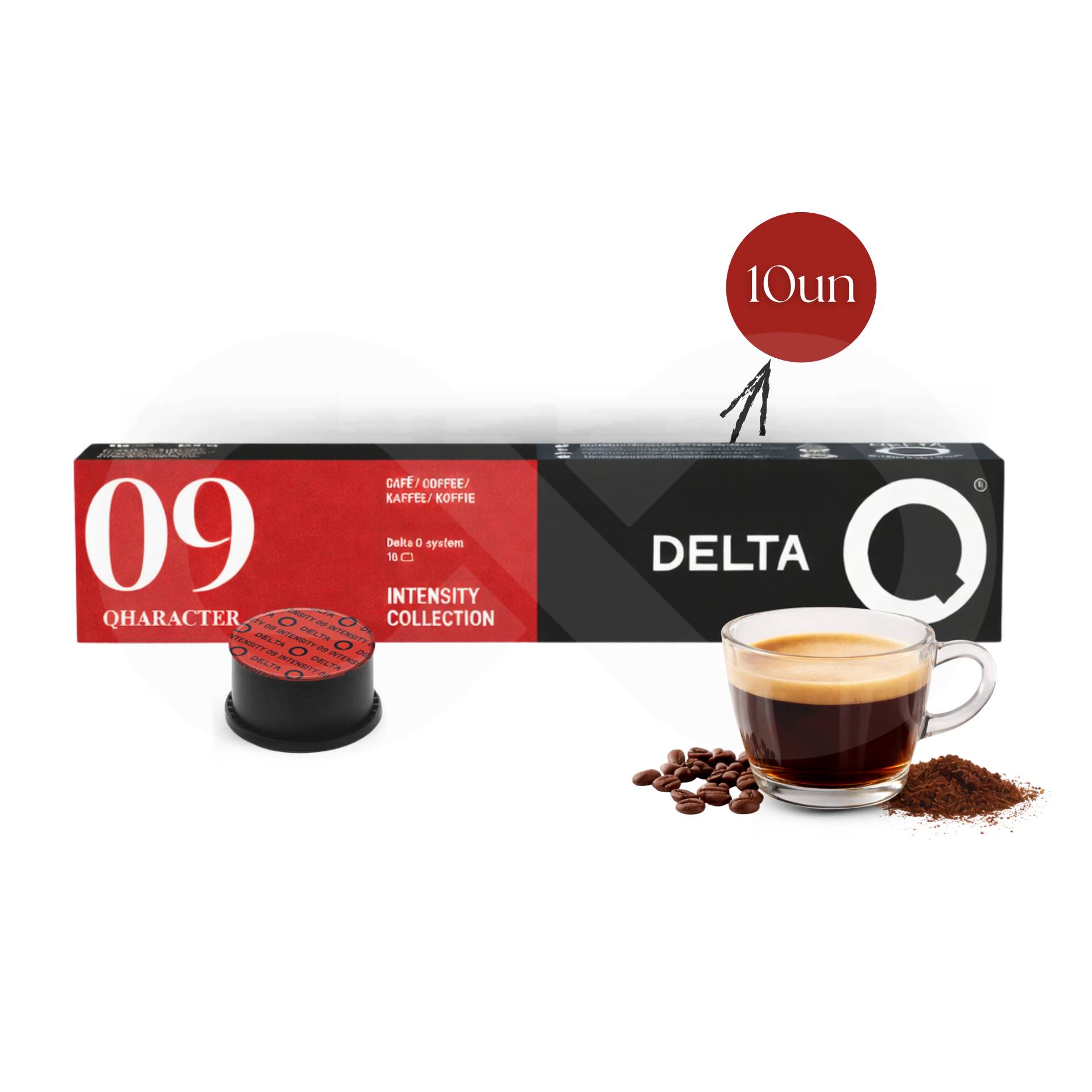 DELTA Q® Capsule Delta Q Qharacter 10 pz.