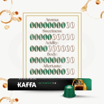 KAFFA� C�psulas Nespresso Intenso 10 un.