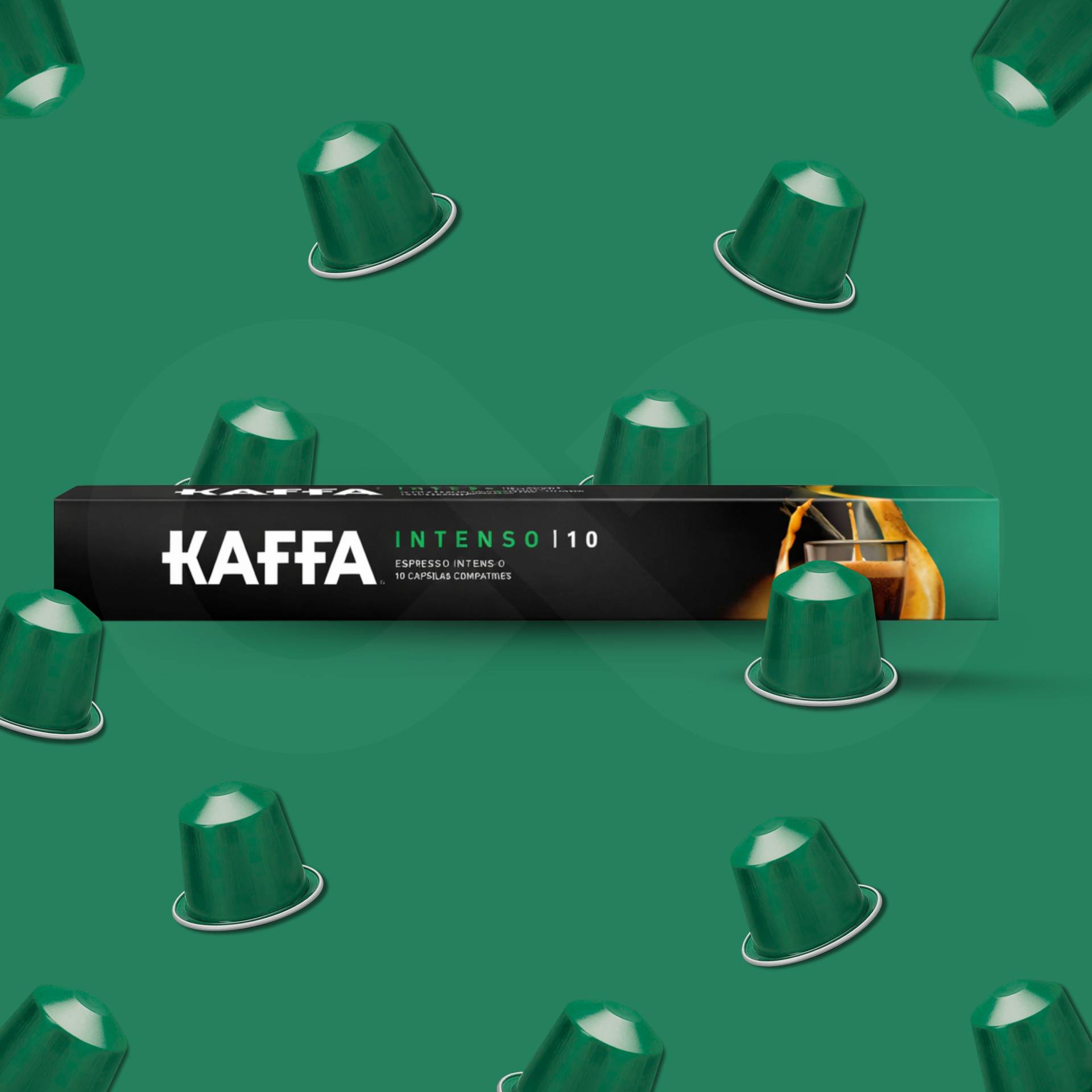 KAFFA® Cápsulas Nespresso Intenso 10 un.