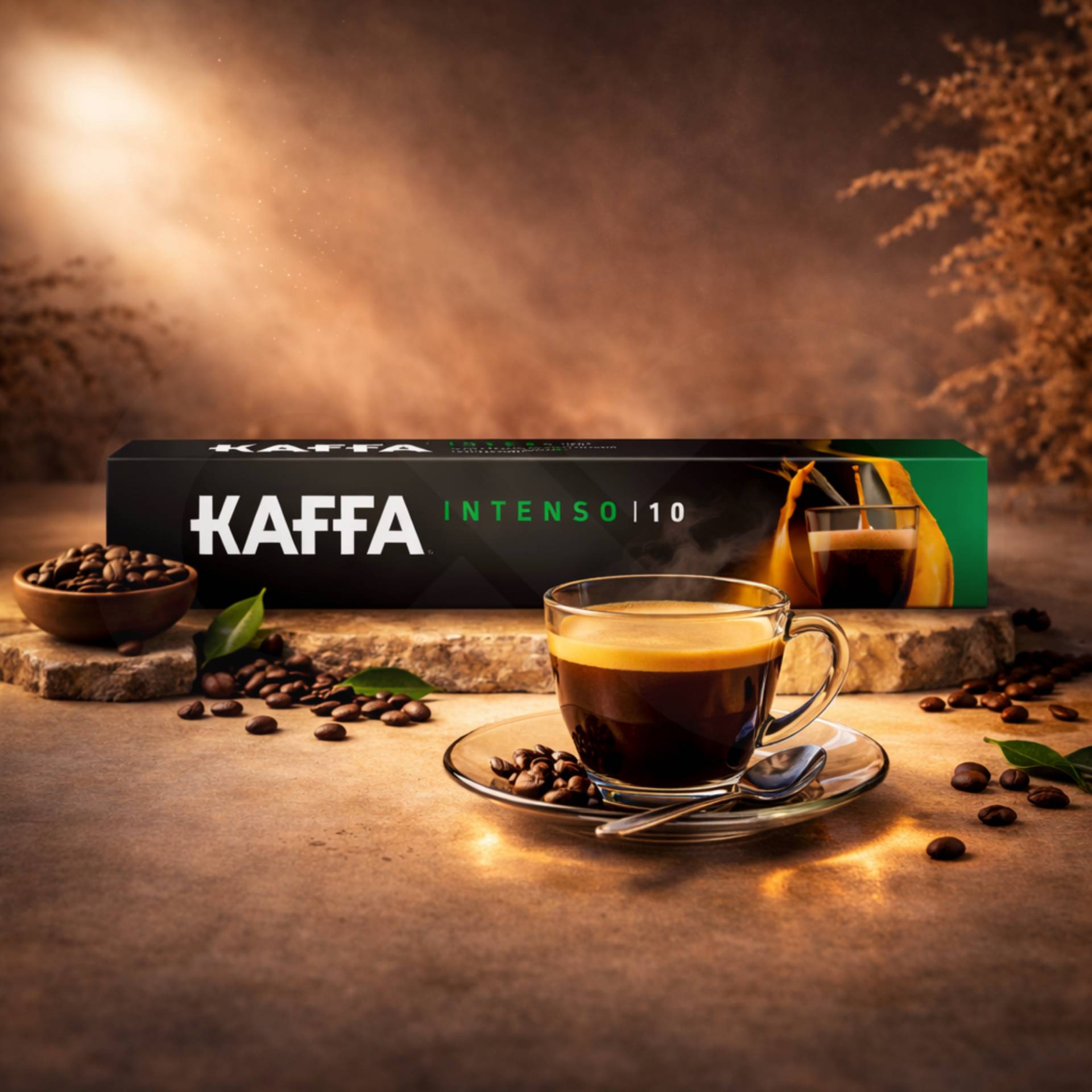 KAFFA® Cápsulas Nespresso Intenso 10 un.