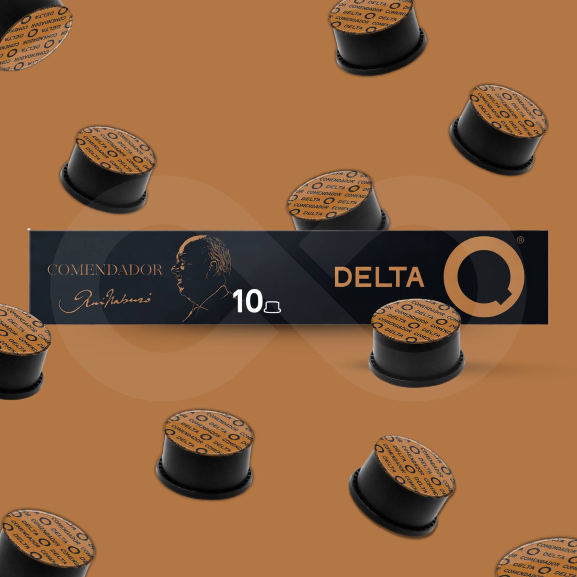 DELTA Q® Delta Q Capsules Comendador 10 un.