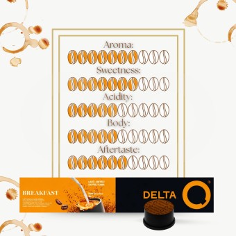 DELTA Q� C�psulas Delta Q Breakfast 10 un.