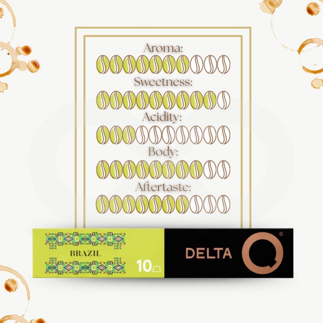 DELTA Q® Kapseln Delta Q Brazil 10 Stk.