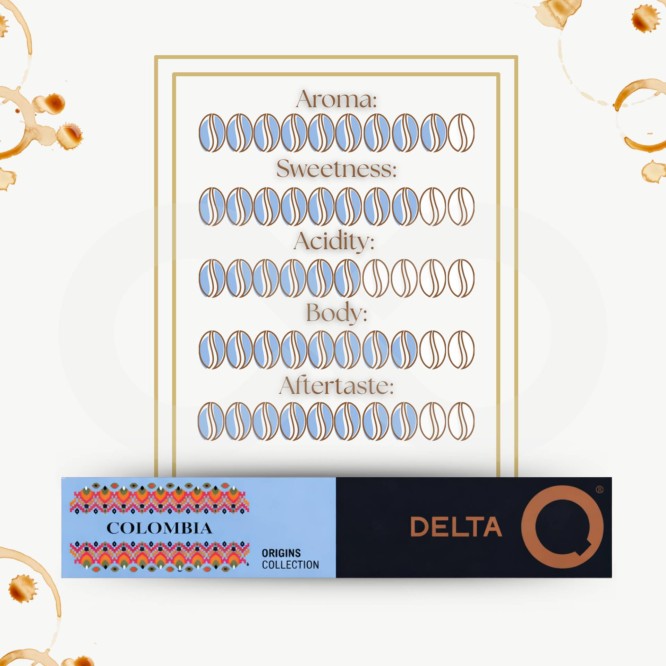 DELTA Q® Kapseln Delta Q Colombia 10 Stk.